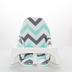 Mint Chevron Bambi Mama Sandalyesi Minderi