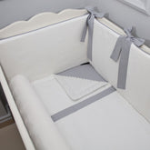 Ekru - Gri Bebek Uyku Seti