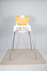 Yellow Fırfırlı Mama Önlüğü & Örtü