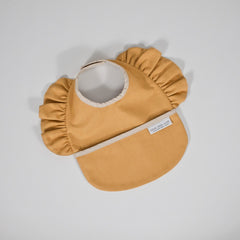 Mustard Fırfırlı Mama Önlüğü & Örtü