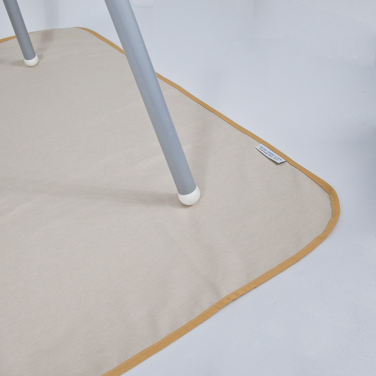 Mustard Fırfırlı Mama Önlüğü & Örtü