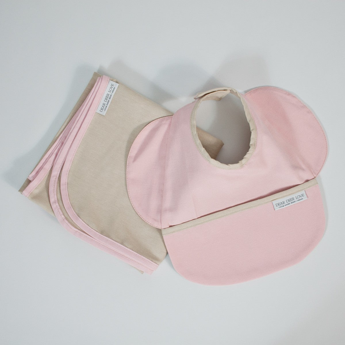 Pink Mama Önlüğü & Örtü