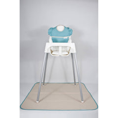 Aqua Fırfırlı Mama Önlüğü & Örtü