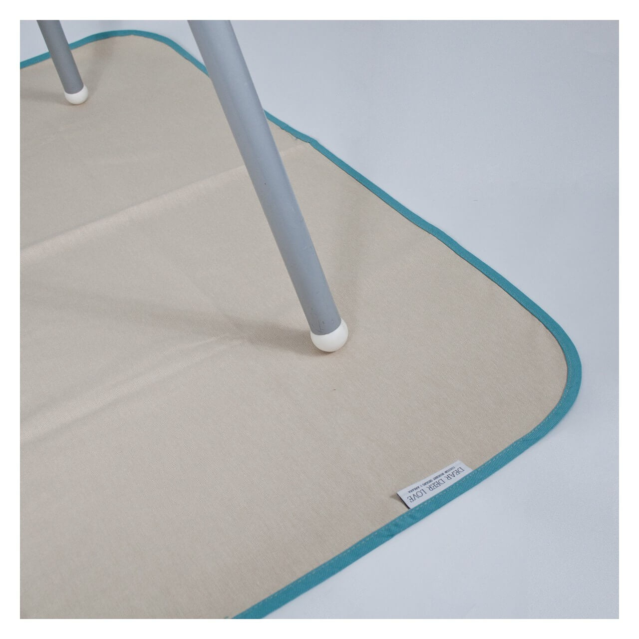 Aqua Fırfırlı Mama Önlüğü & Örtü