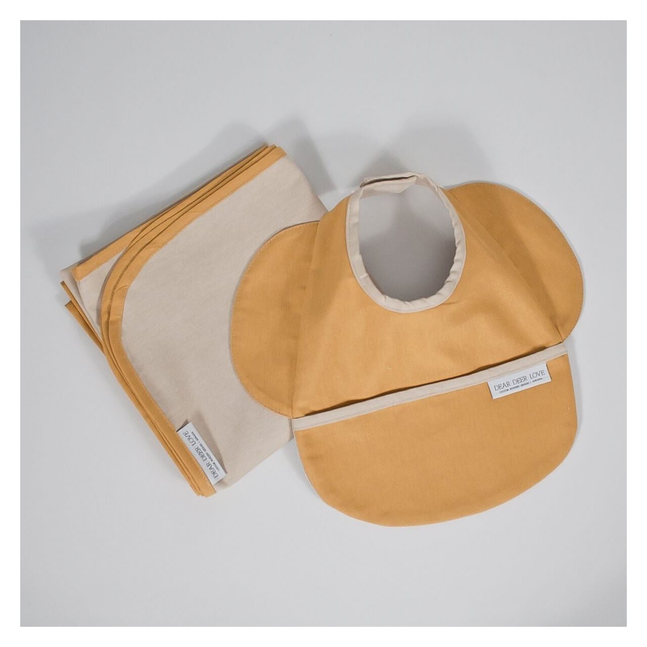 Mustard Mama Önlüğü & Örtü