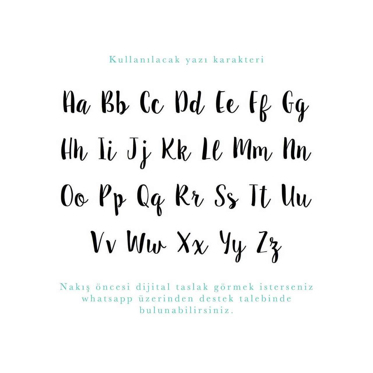 Kişiye özel isim nakışlı bebek yastığı - Haki