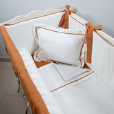 Ekru - Tarçın Full Bebek Uyku Seti