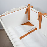 Ekru - Tarçın Bebek Uyku Seti