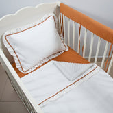 Ekru - Tarçın Minky Battaniye Takımı