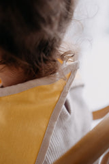 Cleo Uzun Kollu Beslenme & Aktivite Önlüğü 1-3 yaş - Sarı