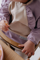 Cleo Uzun Kollu Beslenme & Aktivite Önlüğü 1-3 yaş - Lila