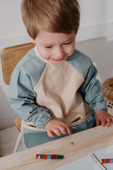 Noah Uzun Kollu Beslenme & Aktivite Önlüğü 1-3 yaş - Teal