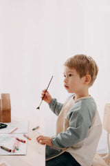 Noah Uzun Kollu Beslenme & Aktivite Önlüğü 1-3 yaş - Teal