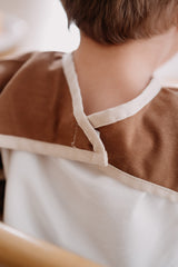 Noah Uzun Kollu Beslenme & Aktivite Önlüğü 1-3 yaş - Kahve