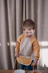 Noah Uzun Kollu Beslenme & Aktivite Önlüğü 1-3 yaş - Hardal