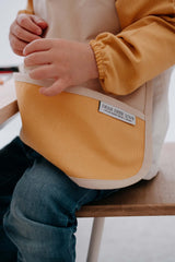 Noah Uzun Kollu Beslenme & Aktivite Önlüğü 1-3 yaş - Hardal