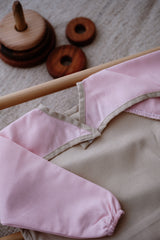 Cleo Uzun Kollu Beslenme & Aktivite Önlüğü 1-3 yaş - Pembe