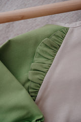 Cleo Uzun Kollu Beslenme & Aktivite Önlüğü 1-3 yaş - Yeşil