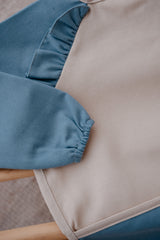 Cleo Uzun Kollu Beslenme & Aktivite Önlüğü 1-3 yaş - Teal