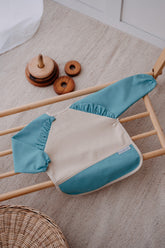 Cleo Uzun Kollu Beslenme & Aktivite Önlüğü 1-3 yaş - Aqua