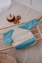 Cleo Uzun Kollu Beslenme & Aktivite Önlüğü 1-3 yaş - Aqua