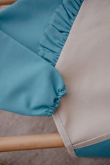 Cleo Uzun Kollu Beslenme & Aktivite Önlüğü 1-3 yaş - Aqua