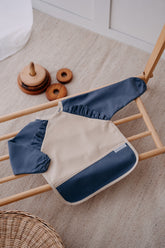 Cleo Uzun Kollu Beslenme & Aktivite Önlüğü 1-3 yaş - Jean