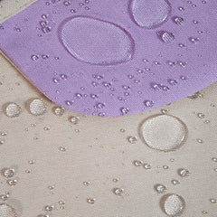 Lila Fırfırlı Mama Önlüğü 4