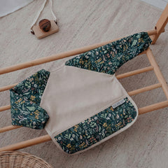 Floral Uzun Kollu Beslenme & Aktivite Önlüğü 1-3 yaş -