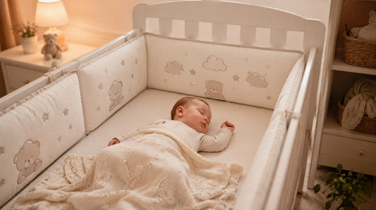 Beşik Yan Koruma Minderi Ne İşe Yarar? Güvenli Bebek Uykusu İçin Bilmeniz Gerekenler