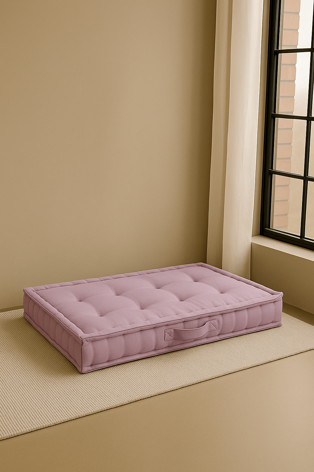 Lila Maxi Bisküvi Minder